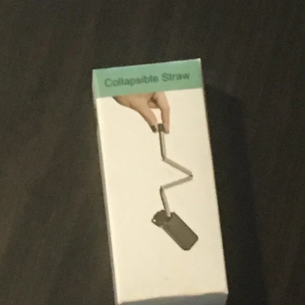 Collapsible Straw With Case, New, In Box - Picture 1 of 3
